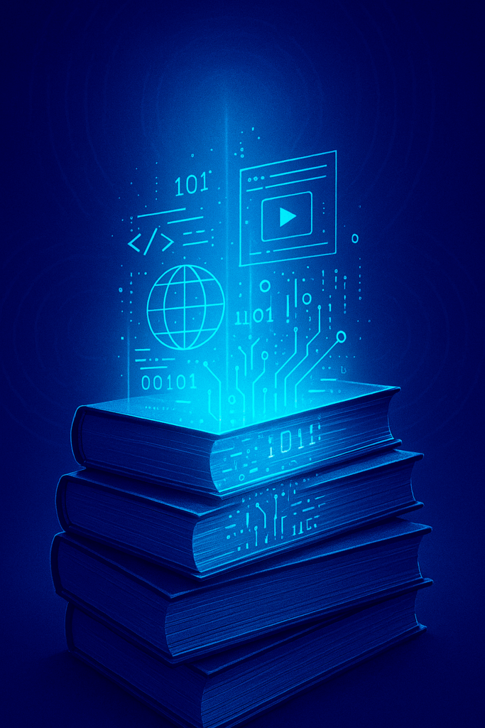 livres avec éléments digitaux format vertical